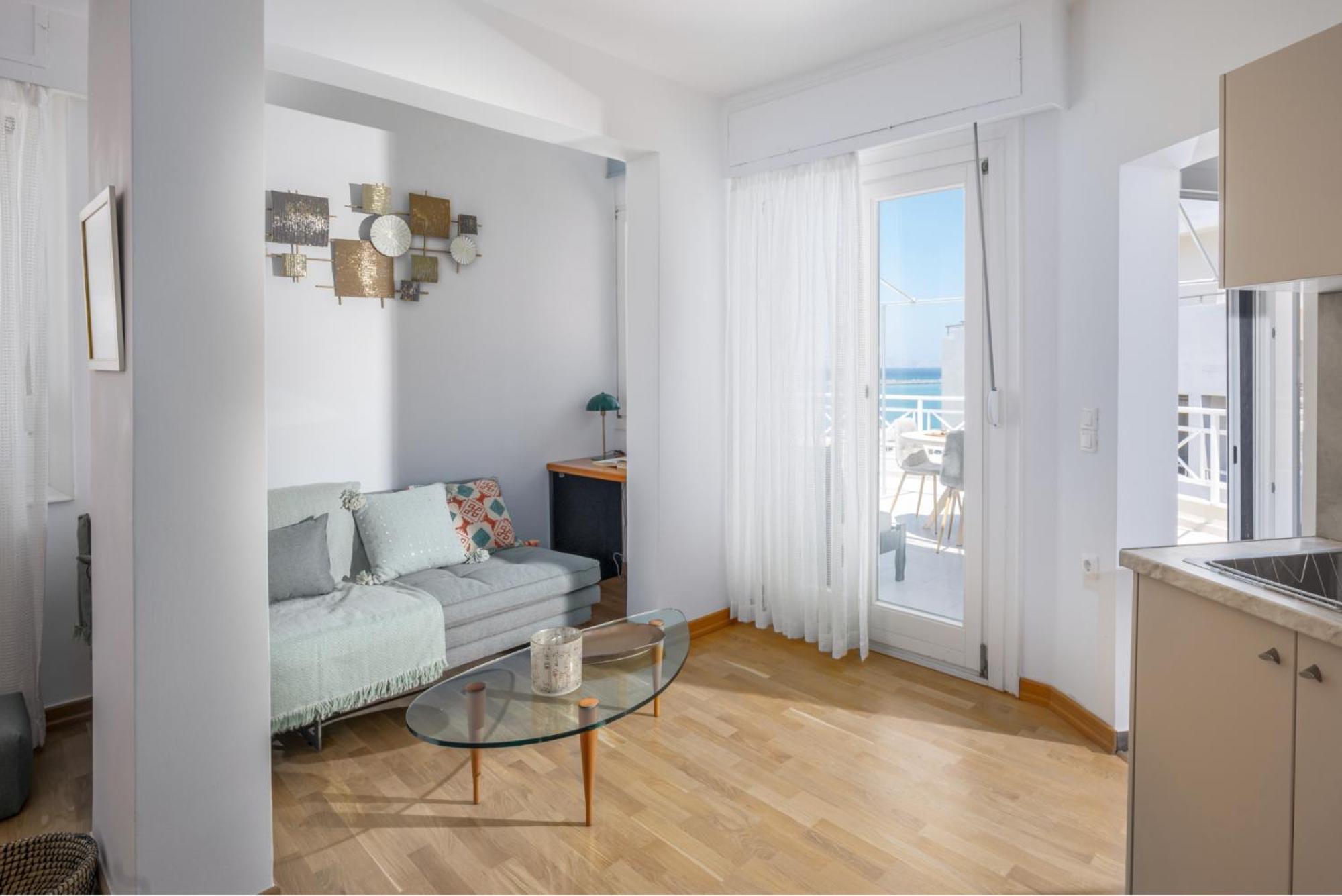 Appartement Chic, Downtown, Penthouse W Sundeck And Seaview à Héraklion Extérieur photo